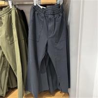 ราคา สึก UNIQLO กางเกงเก้าจุดห้องลองเสื้อในฤดูใบไม้ร่วงผู้ชายซักหลวมกางเกงขายาวผ้าฝ้ายลำลองผ้าเดนิมสี461116 463545 (20562803533)