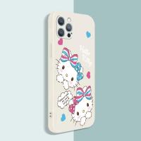 ราคา สำหรับ Samsung Galaxy Note 20 Ultra Note 10 Plus เคสโทรศัพท์การ์ตูนน่ารักแถบสีชมพูหูกระต่าย Hello Kitty ป้องกันเลนส์กล้องกรอบสี่เหลี่ยมขอบ (14772112461)