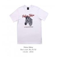 ราคา New Police Zebra เสื้อยืดคอกลม Premium Cotton 100 ผู้ชาย ผู้หญิง สีขาวดำเทา T172 (20809225709)