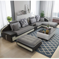 ราคา โซฟาชุดใหญ่ โซฟาห้องรับแขก Living room sofa (19306832479)