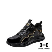ราคา Under Armour ยอดนิยมคู่วิ่งรองเท้าหัวเข็มขัด TPU ป๊อปคอร์นรองเท้าผ้าใบลำลอง (19509761339)