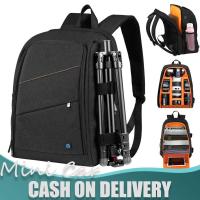 ราคา กันน้ำแบบพกพากลางแจ้งกันรอยขีดข่วนไหล่คู่กระเป๋ากล้องกระเป๋ากล้อง DSLR ดิจิตอลกระเป๋าวิดีโอภาพถ่าย DSLRกระเป๋าเป้สะพายหลังแล็ปท็อป (19395152638)