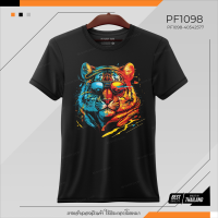 ราคา เสื้อยืดสกรีนลายชุด เสือโคร่งสีสันสดใส SET110 คอตตอน100 เนื้อผ้าไม่บาง น้ำหนักเบา คุณภาพมาตรฐานสินค้าไทย พิมพ์ DTG ราคาเริ่มต้น 175 (19238587638)