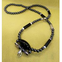 ราคา สร้อยกะลา สร้อยคอ สลับลูกปัดดำ คล้องพระ 3 องค์ ยาว 24 นิ้ว (17068481490)