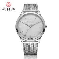 ราคา ขาย Julius Men S Watch Women S Watch Couple Lovers Clock Fashion Hours Stainless Steel Simple Classic Boy Girl Birthday Gift (15745404726)