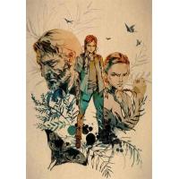ราคา 2023 Vintage The Last Of Us Part 2 Ellie Abby Canvas Art Poster เหมาะสำหรับการตกแต่งห้องเล่นเกมและของตกแต่งบ้าน1007 (20635077019)