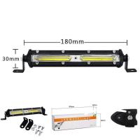 ราคา Pro 1pcs 1x18Wวัตต์ 12 24 โวลต์ 2 COB รถแถบแสงสำหรับทำงานไฟสปอตขับรถไฟตัดหมอกสำหรับ SUV Off Road คุ้มค่า ไฟ ตัด หมอก led ไฟ ตัด หมอก โปรเจคเตอร์ ไฟ ตัด หมอก มอเตอร์ไซค์ ไฟ ตัด หมอก รถยนต์ (17452455022
