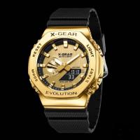 ราคา X gear นาฬิกาแท้กันน้ำ 30M แถมฟรีกล่องแบรนด์คู่ตัว ฟรีผ้าเช็ด เซ็ทเวลา (19004523439)