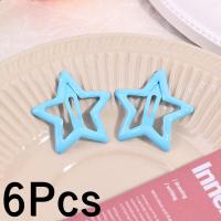 ราคา Lovely girls house 6Pcs ที่หนีบผมหน้าม้าหน้าผากกิ๊บหนีบผมรูปดาวหลากสีกิ๊บหนีบผมหน้าม้าอุปกรณ์เสริมสำหรับเส้นผม (21134203894)