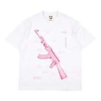 ราคา Harajuku American skull Print graphic t shirts y2k tops New high quality cotton streetwear 2023 oversized vintage t shirts men (20278225764)