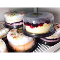 ราคา กล่องเค้กใส กล่องเค้ก กล่องใส่เค้ก กล่องเค้กพลาสติก ฐานน้ำตาล 0 512 3ปอนด์ อุปกรณ์ เบเกอรี่ (16481117199)