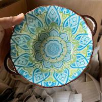 ราคา ถ้วยเซรามิค ชามเซรามิค ถ้วยมีหูจับ ceramic bowl ถ้วยใส่อาหาร ถ้วยใส่แกง ถ้วยสวยๆ เข้าไมโครเวฟได้ (21324566639)