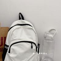 ราคา Seng Muji กระเป๋าสไตล์ญี่ปุ่นกระเป๋าเป้สะพายหลังลาย Joker สีดำและสีขาวสไตล์เรียบง่ายสำหรับผู้ชายและผู้หญิง Hot selling (15060568682)