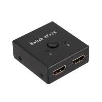 ราคา 4K HDMI Splitter 2 Ports Bi directional HDMI Switcher 1 in 2 Out HDMI Converter 3D HDR HDCP For PS4 Xbox HDTV Switcher Adapter (20514824545)