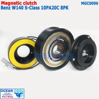 ราคา คลัชคอมแอร์ เบนซ์ เอสคลาส W140 10PA20C 8PK MGC0096 ลูกปืน NSK แท้ AC Compressor Clutch Benz 8PK หน้าคลัชคอมแอร์ Benz S Class หน้าคลัชคอมแอร์ ชุดคลัช (15627538835)