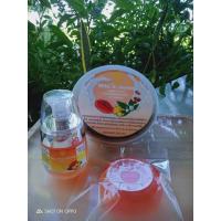 ราคา ชุดเชรั่มฟักข้าว สครับผิวหน้า ผิวกาย และสบู่ฟักข้าว แถมสบู่เพิ่ม 1 ก้อน (19305086482)