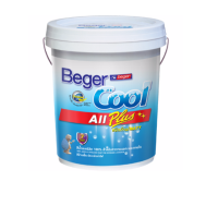 ราคา Beger BegerCool All Plus Primer สีรองพื้น เบเยอร์ เบเยอร์คูล ออลพลัส สีรองพื้นปูนใหม่ กันด่าง สูตรน้ำ สีขาว ขนาด 18 925 ลิตร 5 แกลลอน (9704521892)