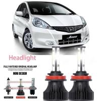 ราคา ไฟหน้ารถยนต์ LED 40w 6000k สีขาว สําหรับ Honda Jazz GK 2013 2023 (19775619198)