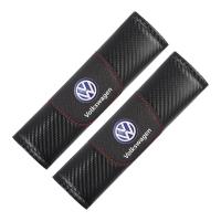 ราคา Ciscos หนัง ที่หุ้มเข็มขัดนิรภัยรถยนต์ ปลอกหุ้มสายเข็มขัดนิรภัย คาร์บอนไฟเบอร์ ของแต่งภายในรถยนต์ สำหรับ Volkswagen Beetle Scirocco Golf MK6 Golf (19466566075)