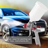 ราคา ปืนพ่นสีสแตนเลส600มล สำหรับพ่นสีรถหัวฉีดปืนสเปรย์อัดอากาศมืออาชีพ1 4มม แบบทำงานด้วยแรงโน้มถ่วงแบบ (20247793809)