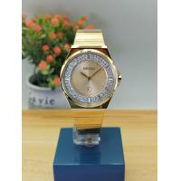 ราคา SEIKO Japan นาฬิกาผู้หญิง คริสตัลแท้SWAROVSKI ระบบQUARTZ ประกันศูนย์ไซโก้ (18024757451)