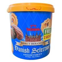 ราคา Tatawa ถัง คุกกี้ทาทาวาถัง 3แบบ ผลไม้รวม ธัญพืช คุกกี้รวม 400 กรัม (21075378746)