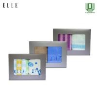 ราคา Giftset ELLE ผ้าขนหนูเช็ดผม แพ็คคู่ 2 ผืน ขนาด 38x80 cm รุ่น TEG210B3AS คละสี คละลาย (20923175798)