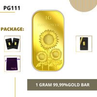 ราคา Puregold 99 99 ทองคำแท่ง 1g ลาย ทานตะวัน ทองคำแท้จากสิงคโปร์ (19062813045)