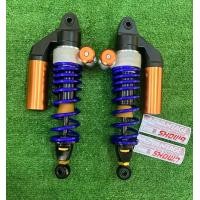 ราคา โช๊คหลัง SHOWA โชว่า Tech 4 แกนดำสปริงแดงแก้ว น้ำเงินแก้ว สปริงดำ งานสวยมาก สำหรับ Wave ทุกรุ่น ยาว330mm (21066566319)
