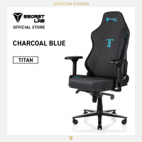ราคา Secretlab TITAN Classic เบาะผ้า SoftWeave สีชาโคลบลู Charcoal Blue เก้าอี้เกมมิ่ง (20865770904)