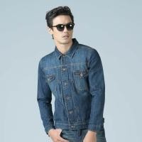 ราคา Mc Jeans เสื้อคลุมยีนส์ ผู้ชาย เสื้อกันหนาว เสื้อแขนยาว สีเข้ม ทรงพอดีตัว รูปทรงสวยคลาสสิค MJM8047 (409840294)