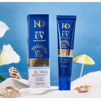 ราคา เคโอริช ออร่า ยูวี โพเทคชั่น ครีมกันแดดผิวหน้า SPF50 หลอดน้ำเงินสูตรใหม่ (21059697967)