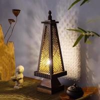 ราคา โคมไฟพีระมิด โคมไฟหัวเตียง โคมไฟตั้งโต๊ะ ประดับบ้านเรือน รีสอร์ท ร้านสปา โรงแรม (20860960984)