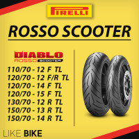 ราคา ยาง Pirelli Diablo Rosso Scooter ขอบ 12 13 14 15 พีรารี่ ยางรถมอเตอไซค์ สำหรับ NMAX XMAX MSX FILANO อื่นๆ (10020467537)