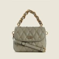 ราคา HOT Guess กระเป๋าสะพายไหล่ กระเป๋าถือ แบบถัก ประดับเพชร แต่งสายโซ่ แฟชั่นสําหรับสตรี 2023 (19731527818)