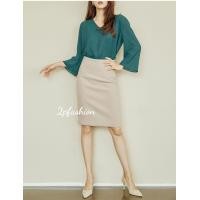 ราคา กระโปรงทำงาน กระโปรงทรงดินสอผ่าหลังทับ กระโปรงทรงสวย (20241800201)