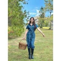 ราคา จั้มยีนส์ขายาวกระเป๋าหน้ามีเข็มขัด (20532979636)