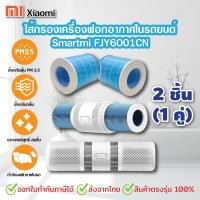 ราคา ไส้กรอง Xiaomi Zhimi Car Purifier 2ชิ้น คู่ ใช้กับเครื่องฟอกอากาศในรถยนต์ Mi Smartmi Car Air Purifier รุ่น FJY6001CN (20800023466)