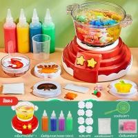 ราคา diy ของเล่น ของเล่นเครื่องหม้อไฟ DIY ของเล่นในครัว วัสดุปลอดภัย เหมาะสำหรับเด็กอายุ 3 7 ปี ฝึกใช้มือและสมอง (20959432811)