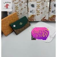 ราคา กระเป๋า สตางค์ผู้หญิง ใบกลาง coach 2พับ สินค้าแนะนำยอดนิยม พร้อมกล่อง สวยมาก (18320842861)