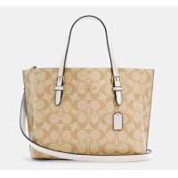 ราคา กระเป๋าผู้หญิง COACH Mollie 25 กระเป๋าโท้ทขนาดกลางสะพายไหล่ข้างเดียว มาใหม่ แฟชั่นคลาสสิก แท้ส่งเร็ว (18725948140)