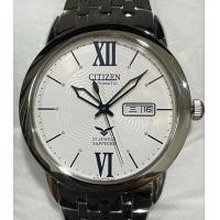 ราคา นาฬิกาข้อมือผู้ชาย CITIZEN Automatic รุ่น NH8261 65A ขนาดตัวเรือน 40 มม หน้าปัดสีขาว ตัวเรือน สาย Stainless Steel สีเงิน (18678127680)