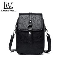 ราคา LouisWill กระเป๋าสายขนาดเล็กกระเป๋าทรงสี่เหลี่ยมขนาดเล็กผู้หญิงกระเป๋าสะพายพาดลำตัวหนัง PU ขนาดเล็กเรียบง่ายกระเป๋าถือสะพายไหล่โซ่แบรนด์เนมหรูหรากระเป๋าโทรศัพท์คาดลำตัววินเทจกระเป๋าหิ้วกระเป๋าสะพายข้า