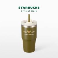 ราคา Starbucks Stainless Steel Olive Green STANLEY Cold Cup 20oz (21122176255)