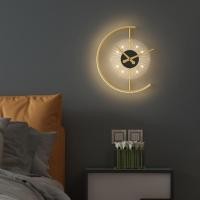 ราคา โคมไฟติดผนังนาฬิกาโมเดิร์น โคมไฟผนังหัวเตียง Led เหมาะสำหรับตกแต่ง ห้องนั่งเล่น ห้องนอน ข้างเตียง (20908791426)