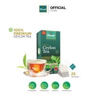 ราคา รุ่นประหยัด ดิลมา ชาซีลอน ชาดำ 100 เกรดพรีเมี่ยม 25 ซอง Dilmah Pure Ceylon 25x2g ไม่ร่วมโปรแถมแก้ว (21287184721)