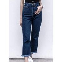 ราคา กางเกงยีนส์ขายาวทรงบอยกระบอกหญิงราคาถูกที่สุด (20499589520)