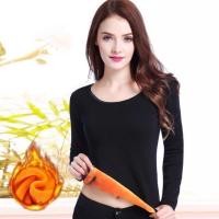 ราคา พร้อมส่ง เสื้อลองจอนหญิงบุขนกำมะหยีด้านใน กันหนาวติดลบ 15 Heattech (17431500469)