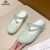 ราคา SAGYRITEรองเท้าแตะใหม่สำหรับผู้หญิงรองเท้าแตะรองเท้าแตะสำหรับผู้หญิงรองเท้าแตะชายหาด (19099256390)
