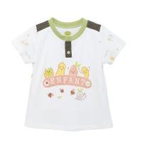 ราคา Enfant เสื้อแขนสั้น กางเกงขาสั้น สีครีม คอลเลคชั่น Nut Bean เหมาะสำหรับเด็ก 3 24 เดือน (20518737243)